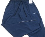 Nike Phenom Dri-Fit Woven Running Gym Pants Men&#39;s Size Large Navy NEW DQ... - £55.96 GBP