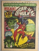 SPIDER-MAN &amp; Hulk Weekly #380 (1980) Marvel Comics Uk Spider-Woman She-Hulk FN- - £11.64 GBP