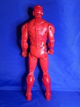 20" Tall Iron Man Avengers Marvel Plastic Figure Hasbro 2015 - Fast Shipping  - $37.39