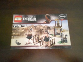 LEGO Prince of Persia 7570 The Ostrich Race Instruction Manual Only!! - £5.42 GBP