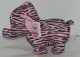 Baby Ganz Girl Pink Black Zebra Pattern Matching Gift Set image 2