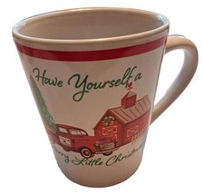 Royal Norfolk Have Yourself a Merry Little Christmas Holiday Beverage Coffee Mug - £9.78 GBP