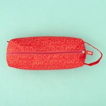 Yoobi Brand Pencil Case/Bag ~ Cool Coral ~ Zipper Closure - $20.00