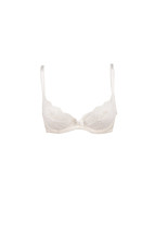 L&#39;agent By Agent Provocateur Womens Bra Floral Lace Sheer White Size Uk 32A - £38.67 GBP