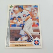 1991 Upper Deck Ryne Sandberg #SS8 Silver Slugger Chicago Cubs Baseball Card - $1.00