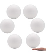 6 Inch Craft Foam Balls 6 Pack Holiday Arts Crafts Making Smooth Polysty... - £30.55 GBP