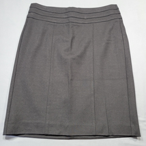 CAbi Women Skirt Size 6 Black Chic Midi Stretch Solid Whimsygoth Straigh... - $14.40