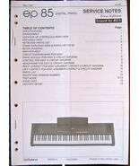Roland EP-85 Digital Piano Keyboard Original Service Manual Schematics B... - €42,61 EUR