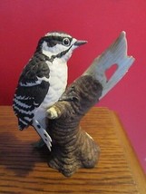 Lenox Downy Woodpecker Bird Figurine On Branch [a*7] - £59.35 GBP