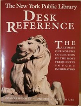 The New York Public Library Desk Reference - £3.73 GBP