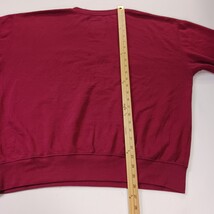 Six Flags Magic Mountain Theme Park Men's Cotton Blend Red Sweatshirt Size Large image 6