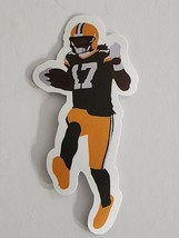 Football Player Doing Dance Like Moves #17 Multicolor Sticker Decal Grea... - $2.59