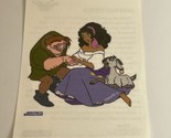 Esmeralda Quasimodo #3/6 Disney Hunchback Of Notre Dame 1996 Skybox Tatt... - $9.89
