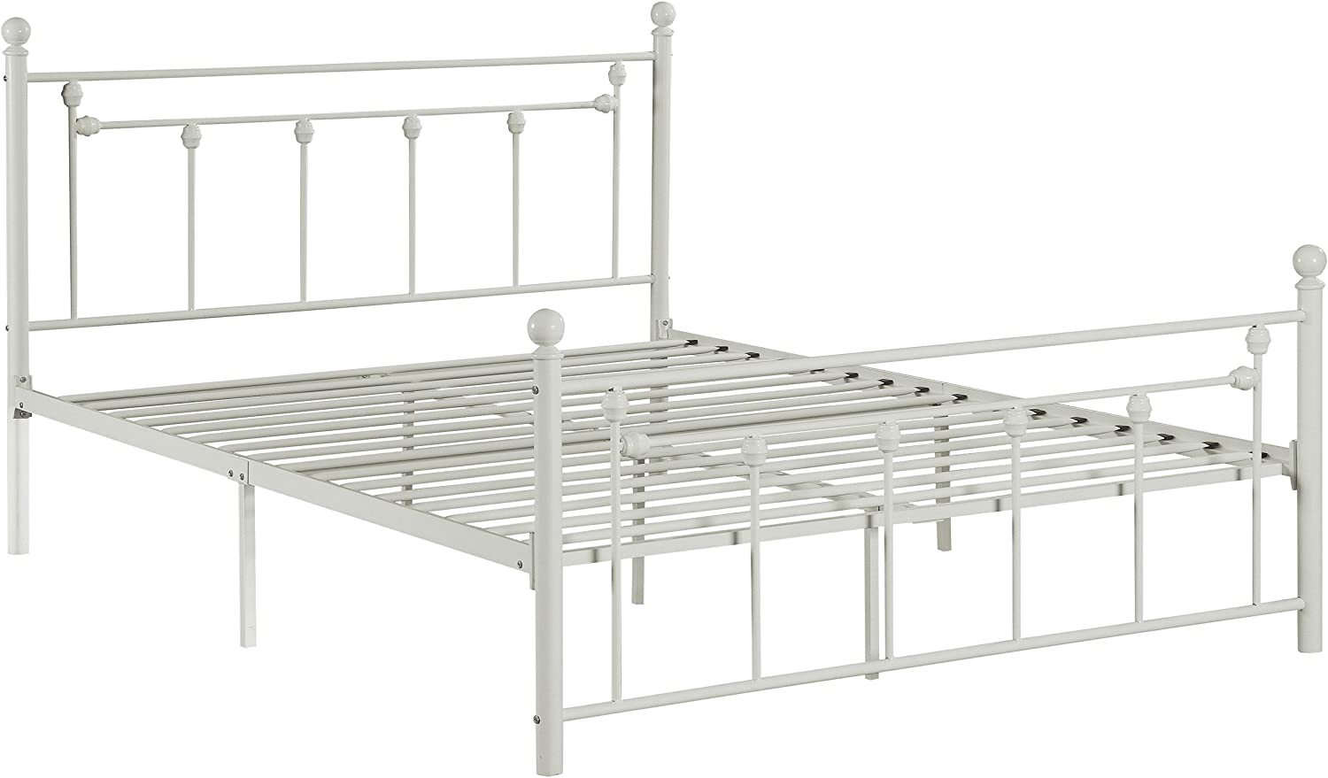 Primary image for Homelegance Lia Metal Platform Bed, Full, White