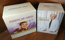 Murder, She Wrote + Matlock Complete Series (DVD)-NEW-Free Box Shipping w/Track! - £169.58 GBP
