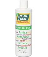 Real Time Pain Relief Hemp Oil Plus (16 Ounce) - £62.95 GBP