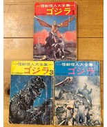 1972 Godzilla Keibunsha Pocket Japan Monster &amp; Cyborg Serie 3 Buch - $134.14 CAD