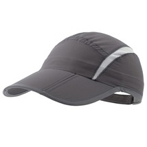 Foldable Mesh Sun Cap Outdoor Sports Hat Breathable Sun Runner Cap With ... - $27.99