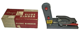 Compco 142 Slide Binder original box. For 2&quot;x2&quot; up to 3-1/4&quot;x4 - $14.73