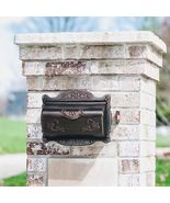 Antique Bronze Finishing Cast Aluminum Wall Mounted Mailbox, Weather-Res... - £87.10 GBP