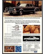 1974 Magazine Car Print Ad - MERCURY Monarch Ghia 4 Dr Sedan, 2 Dr Coupe A7 - €6,56 EUR