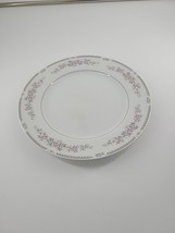 Celebrity Fine China Wellington 10.25&quot; Dinner Plate Pink And Blue Flowers - $12.95