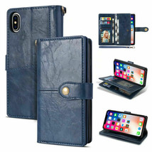 K5) Leather wallet FLIP MAGNETIC BACK cover Case for Apple iPhone models ( AU - £66.61 GBP