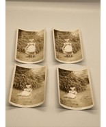 Vintage Lot Of 4 Photographs Little Dutch Girl OOAK KG JD - €6,87 EUR