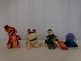 Disney Beanie Babies Style 1990&#39;s Club Disney Tags  Mulan Group x4 Rare - £34.80 GBP