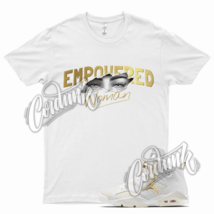 White EMPOWER Shirt for J1 6 WMNS Gold Hoops DMP Metallic Defining Moments - £20.54 GBP+