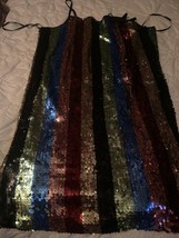 FOREVER 21 Sassy Lil Sequence Cocktail Dress Size XS / S - $24.75