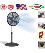Sleek 3-Speed Oscillating Fan with Adjustable Height &amp; Quiet Operation -... - $125.88 CAD
