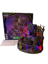 2006 Lemax SPOOKY TOWN DEAD MAN&#39;S MINE 9&quot; Illuminated Sounds Animated 64... - $734.20 MXN