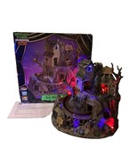 2006 Lemax SPOOKY TOWN DEAD MAN&#39;S MINE 9&quot; Illuminated Sounds Animated 64... - $733.30 MXN