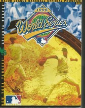 VINTAGE 1996 World Series Program NY Yankees vs Braves 1st Derek Jeter T... - $19.79