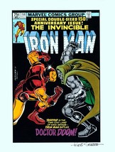 Bob Sharen Signed &amp; Colored B&amp;W Art Print Iron Man 150 John Romita Jr Bob Layton - £62.29 GBP