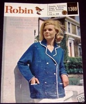 Robin Lady&#39;s Blazer Pattern No 1369 - £3.15 GBP