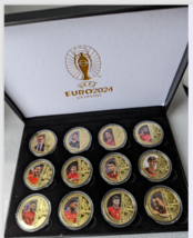 GERMANY 2024 UEFA European Football Championship, Spain Euro Coins Set with Box - £78.85 GBP