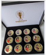 GERMANY 2024 UEFA European Football Championship, Spain Euro Coins Set w... - £79.13 GBP