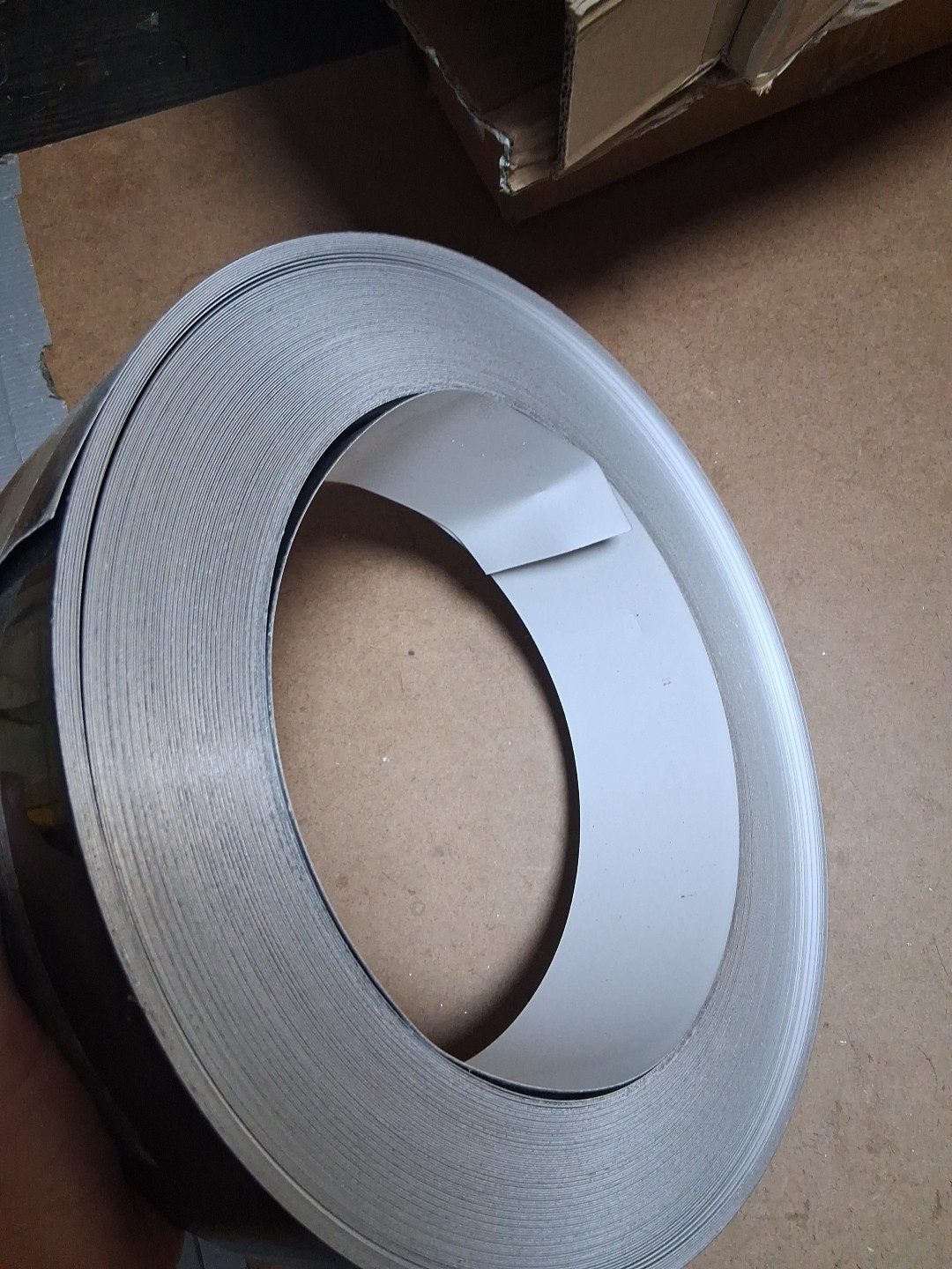 3.5" x 0.32"  270ft Black Aluminum Tape Flat Coil for Channel Letter Signs Item image 3