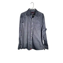 UNTUCKit Mens 100% Cotton Button Down Shirt Gray XL - $29.00