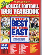 ORIGINAL Vintage 1988 Football Digest College Yearbook Blair Thomas - £15.52 GBP