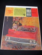 Vintage Buick LeSabre Color Advertisement - 1963 Buick LeSabre Color Ad - $12.99