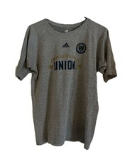 Philadelphia Union Gray Soccer T Shirt by Adidas - Size XL - $4.99