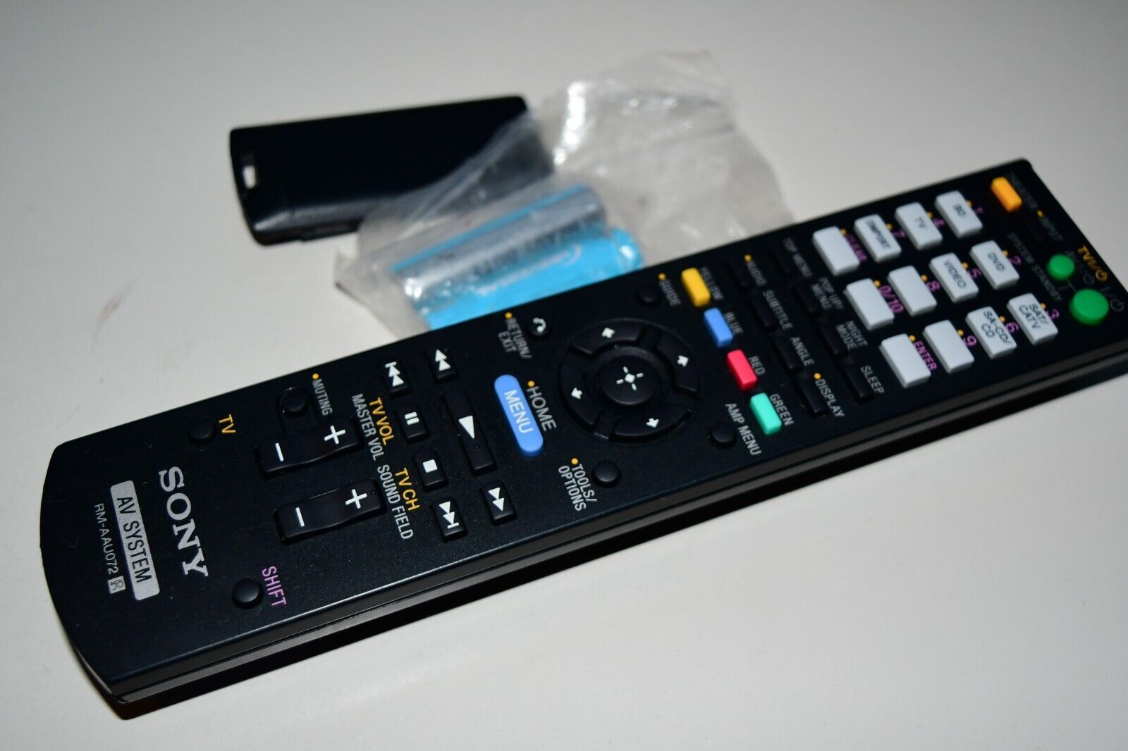 SONY RM-AAU072 AV Remote HT-SS370 HT-SF470 STR-KS370 Tested W Batteries ORIGINAL  			