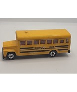 Vintage Tomica Tomy School Bus Yellow Diecast 1976 Japan - £11.67 GBP