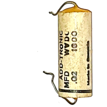 Add-Tronic .02MFD 1600wvdc axial capacitor 20NF Tested - $5.05