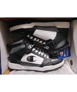 CHAMPION Men&#39;s Athletic Arena Hi Top Sneakers NWT Size 8  BLACK/WHT/S.NIGHT - $86.08 CAD