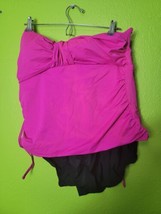 Suddenly Slim By Catalina Pink Swimsuit One Piece Size XL - £15.35 GBP
