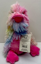 Celebrate Easter Plush Rainbow Duck Purple Pink Blue Tie Dye Fluffy Glitter New - £6.38 GBP